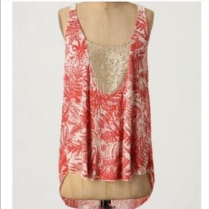 Anthropologie Embellished top